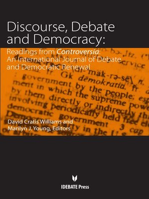 cover image of Discourse, Debate, and Democracy